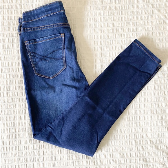 Aeropostale high waisted jegging dark wash jeans - Picture 2 of 6